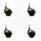 Service Caster 2.5 Inch Windsor Antique Metal Ball Caster - 5/16 Inch Threaded Stem, 4PK SCC-TS01S25-DCS-WA-5161878-4 - alternate 1